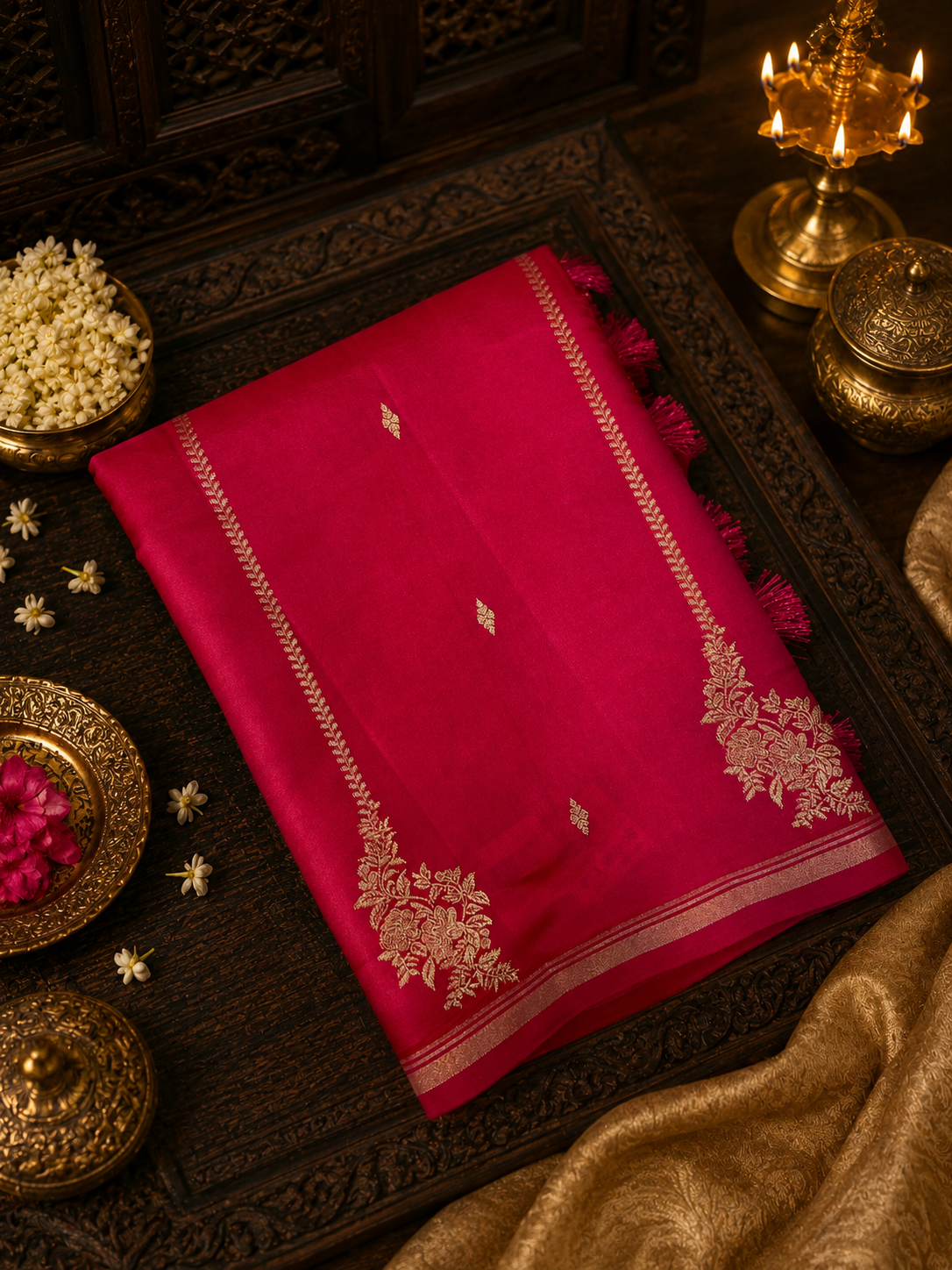 Premium Gajji Silk Saree