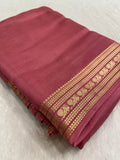 Premium semi mysore crepe silk saree
