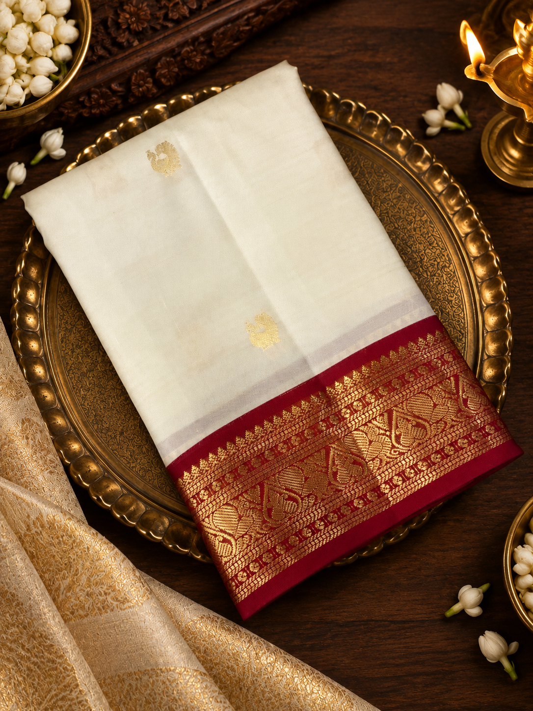 Pure Kanjeevaram Silk Saree-PS2324