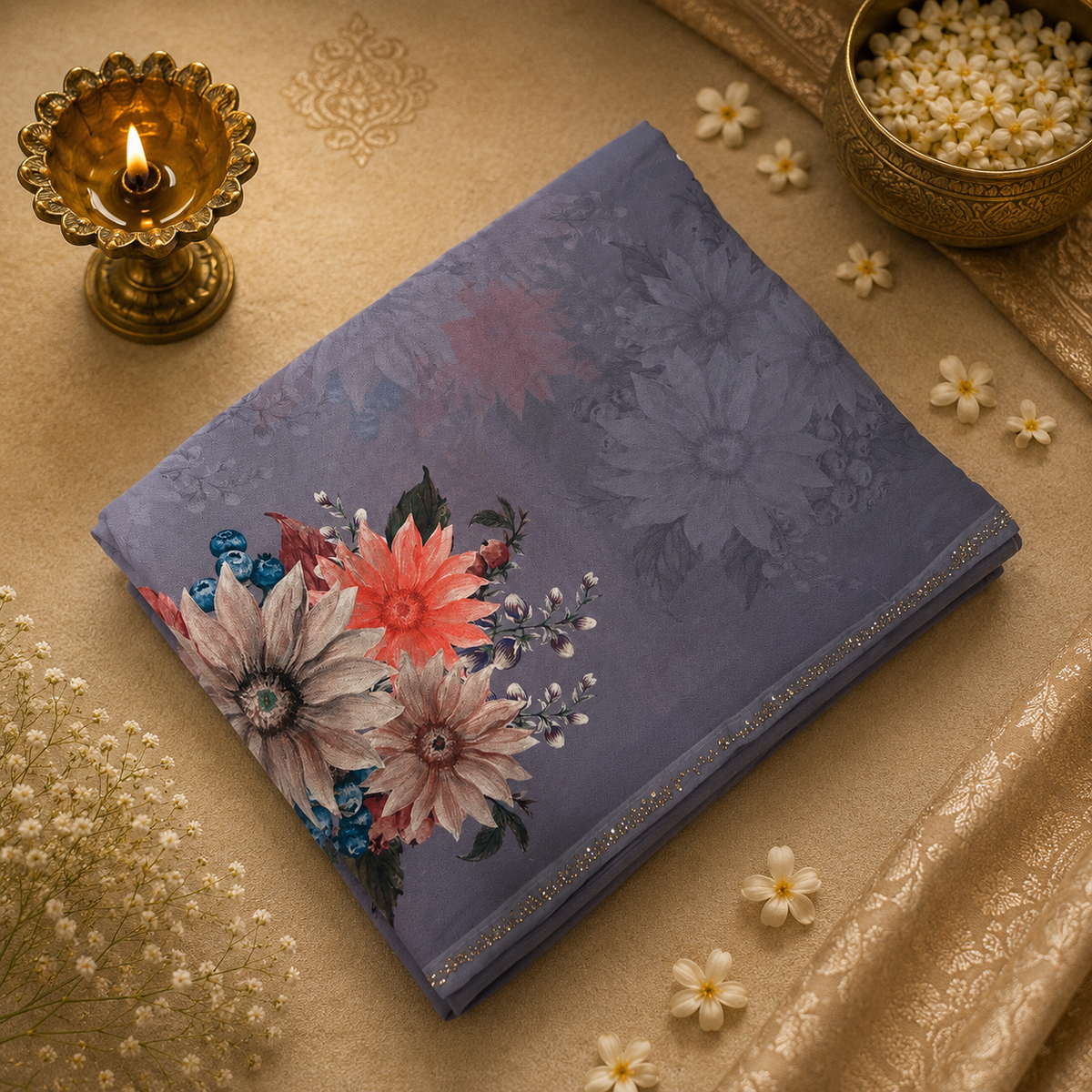 Premium Soft Dola Silk Saree