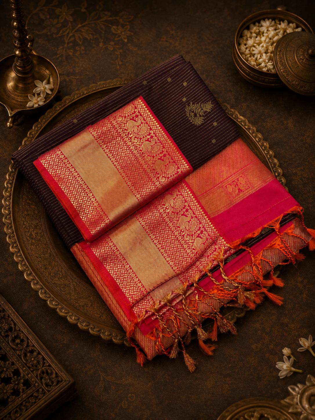 Premium Mini Kanchi Soft Silk Saree