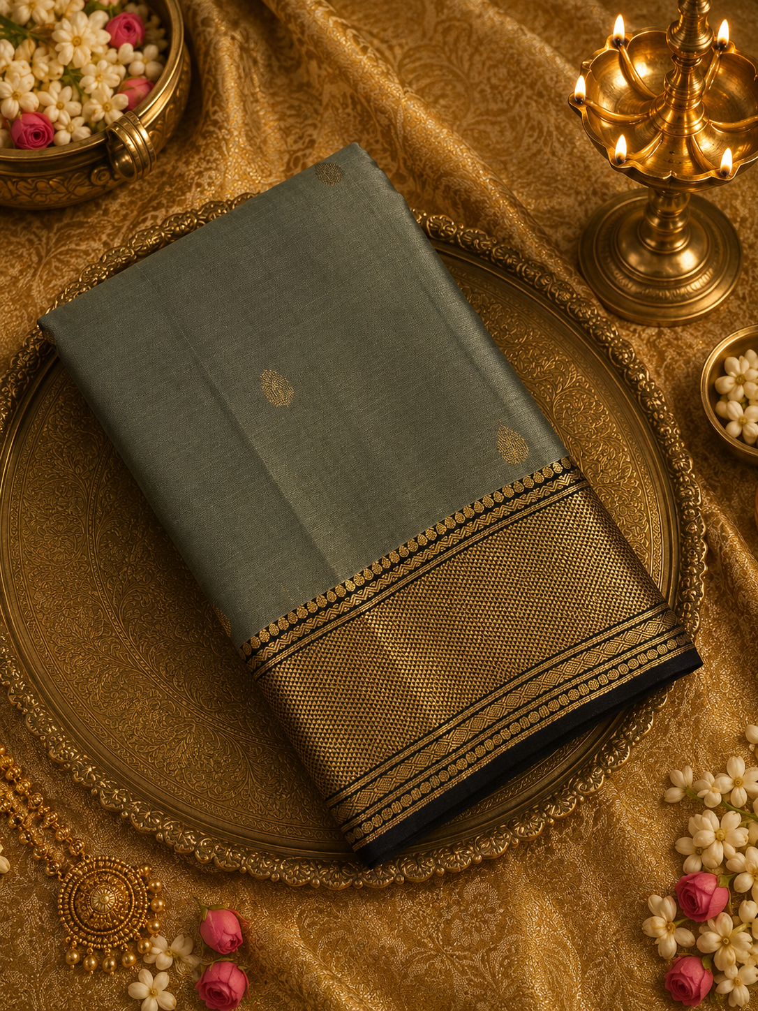 Pure Kanjeevaram Silk Saree