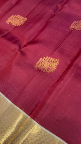 Half Mix Kanjeevaram Silk Saree