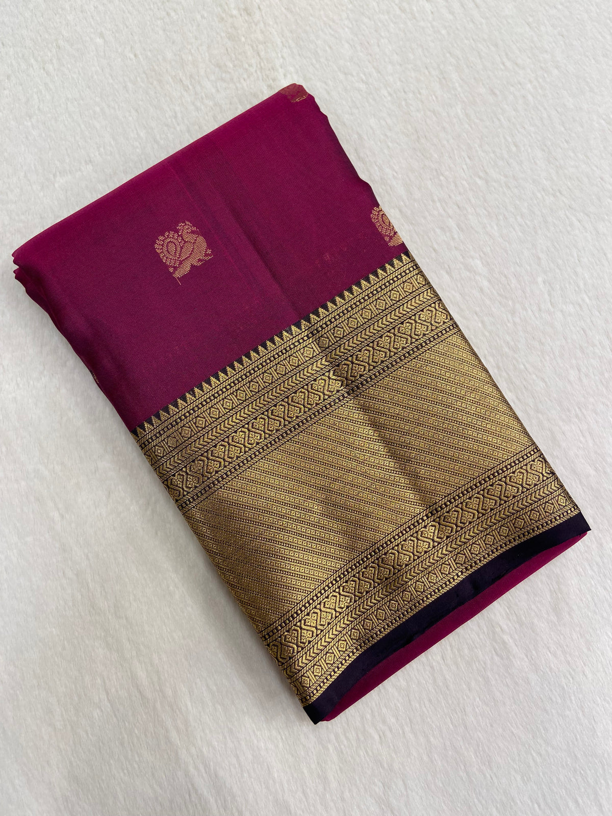 Pure Kanjeevaram Silk Mark Certified Saree