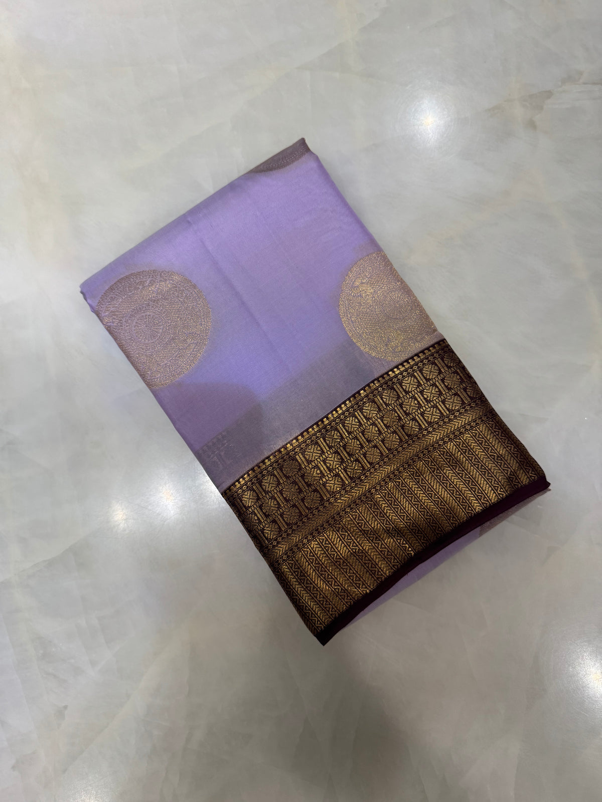 Half mix Kanjeevaram silk saree