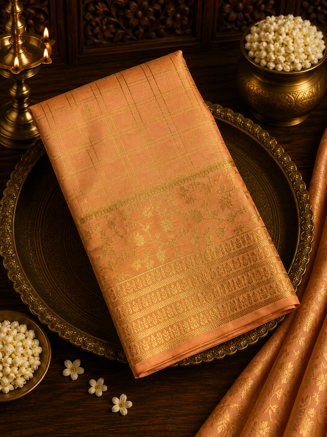 Premium Semi Kanjeevaram Silk Saree