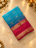 Pure Kanjeevaram silk saree- Silk mark certified- PS2495