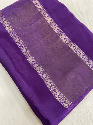 Pure Chinnon Saree