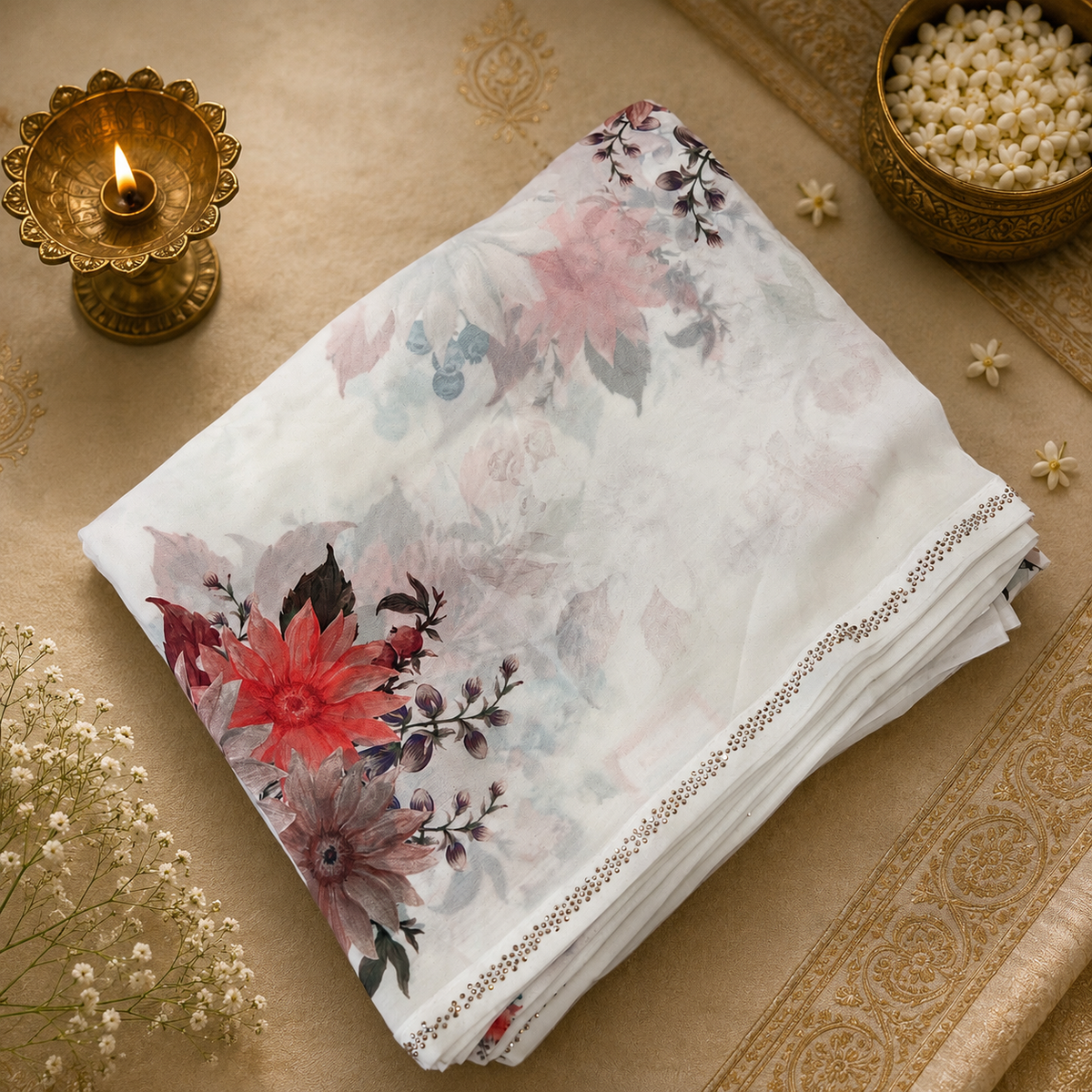 Premium Soft Dola Silk Saree