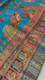 Premium Banarasi Crepe Kalamkari Saree