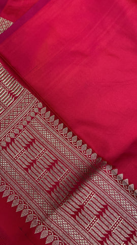 Pure Banarasi Crepe satin silk saree