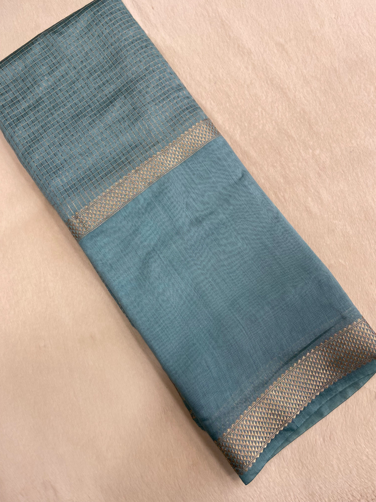 Premium Assam Silk Saree🩵