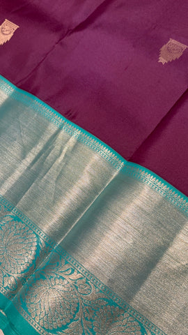 Pure Kanjeevaram silk mark certified saree
