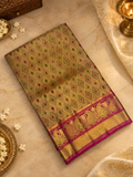 Pure Kanjeevaram Silk mark Certified Saree- PGLD