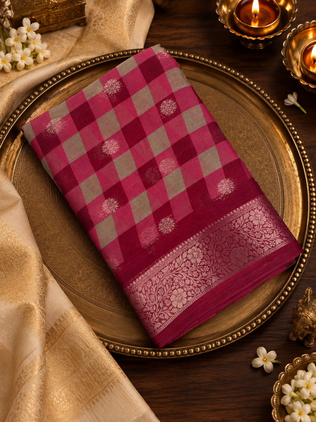 Premium Dola Silk Saree- 902280