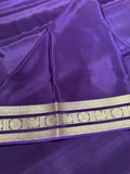 Pure Mix Mysore Crepe Silk Saree- 902032 Purple