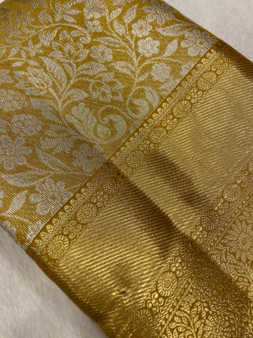 Bridal Semi Tissue Silk Saree
