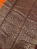 Pure mix crepe silk saree