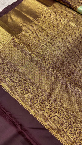 Premium Bridal Semi Kanchipuram Silk Saree
