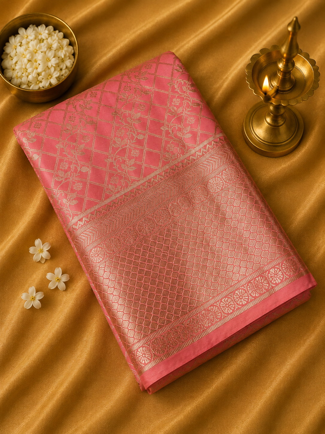 Premium Semi Kanchipuram Silk Saree