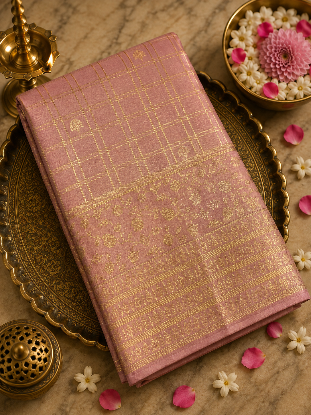 Premium Semi Kanchipuram Silk Saree