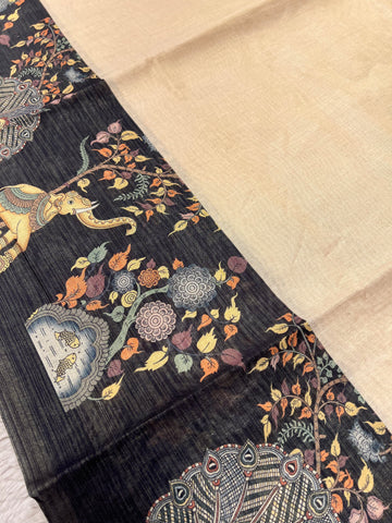 Premium Soft Tassar Silk Saree