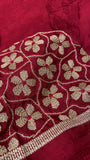 Premium Crepe Chinnon Silk Saree
 - 902742