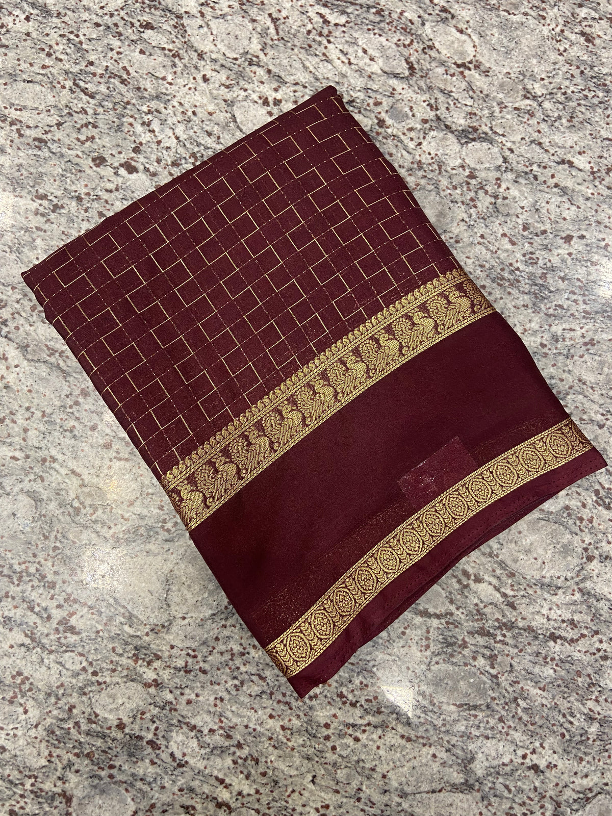 Premium Crepe Semi Mysore Silk Saree