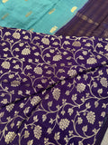 Pure  Mix Mysore Crepe Silk Saree