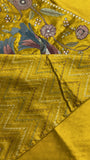 Premium Soft Chinnon Saree With Embroidery - 901982