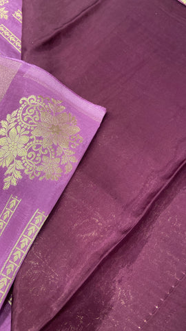 Pure Chinnon Saree