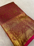 Premium Bridal Semi Kanchipuram Silk Saree