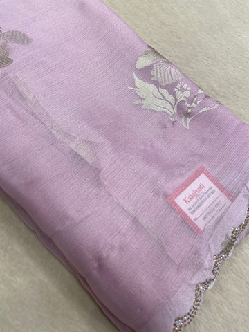 Premium Dola Silk With Border Work Saree 💓