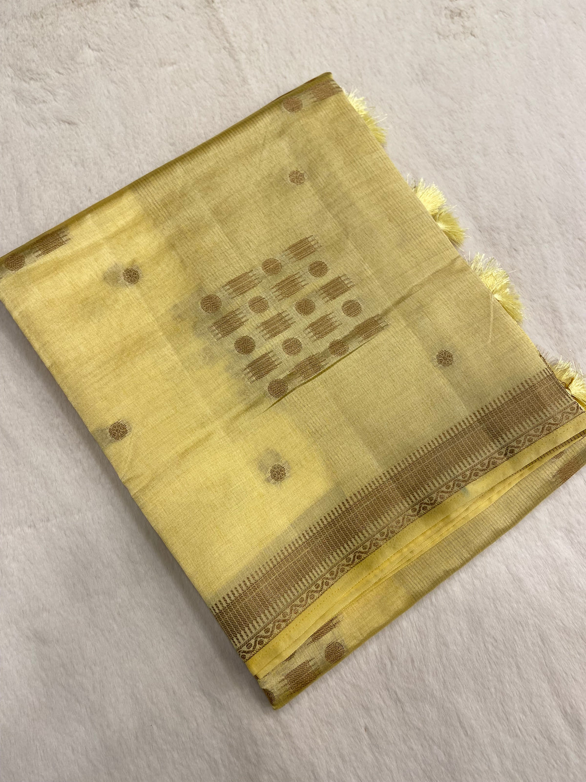 Butter silk saree