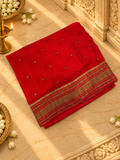 Premium Crepe Silk Sare - 902353
