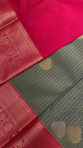 Mini kanchi Silk Saree