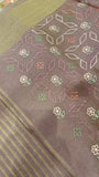 Premium Organza Saree With Embroidery - 901988