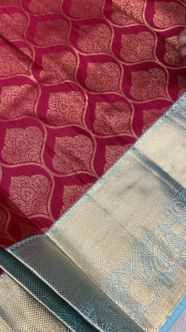 Premium Semi Kanchipuram Silk Saree