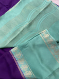 Pure Mix Mysore Crepe Silk Saree