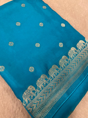 Premium Crepe Satin Silk Saree