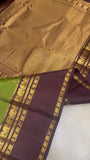 Pure Handloom Kanjeevaram Silk Mark Certified Saree