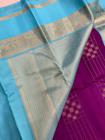 Pure Kanjeevaram silk mark certified saree