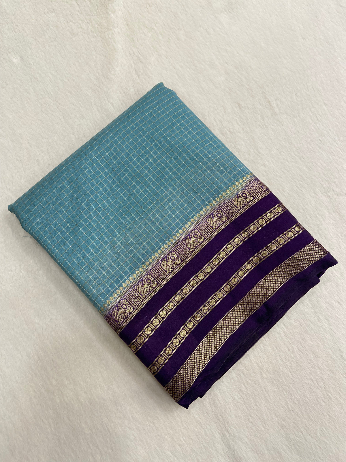 Premium Semi Mysore Crepe Silk Saree