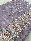 Pure Tassar Saree With Embroidery - 901984