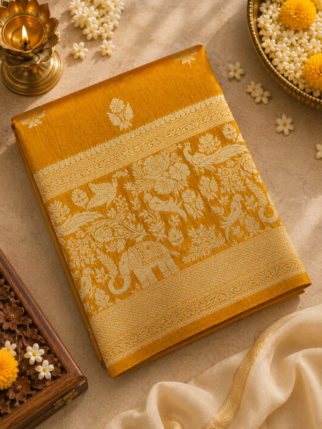 Premium Semi Soft Georgette Saree