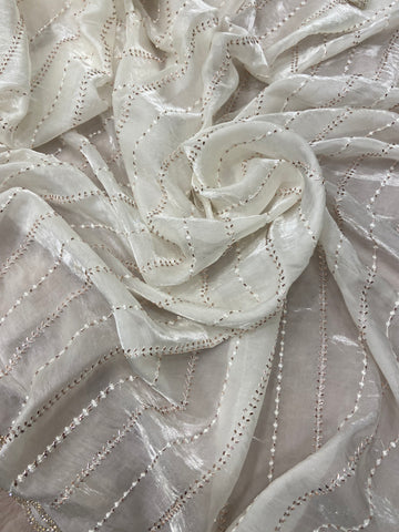 Premium Crush Organza Saree