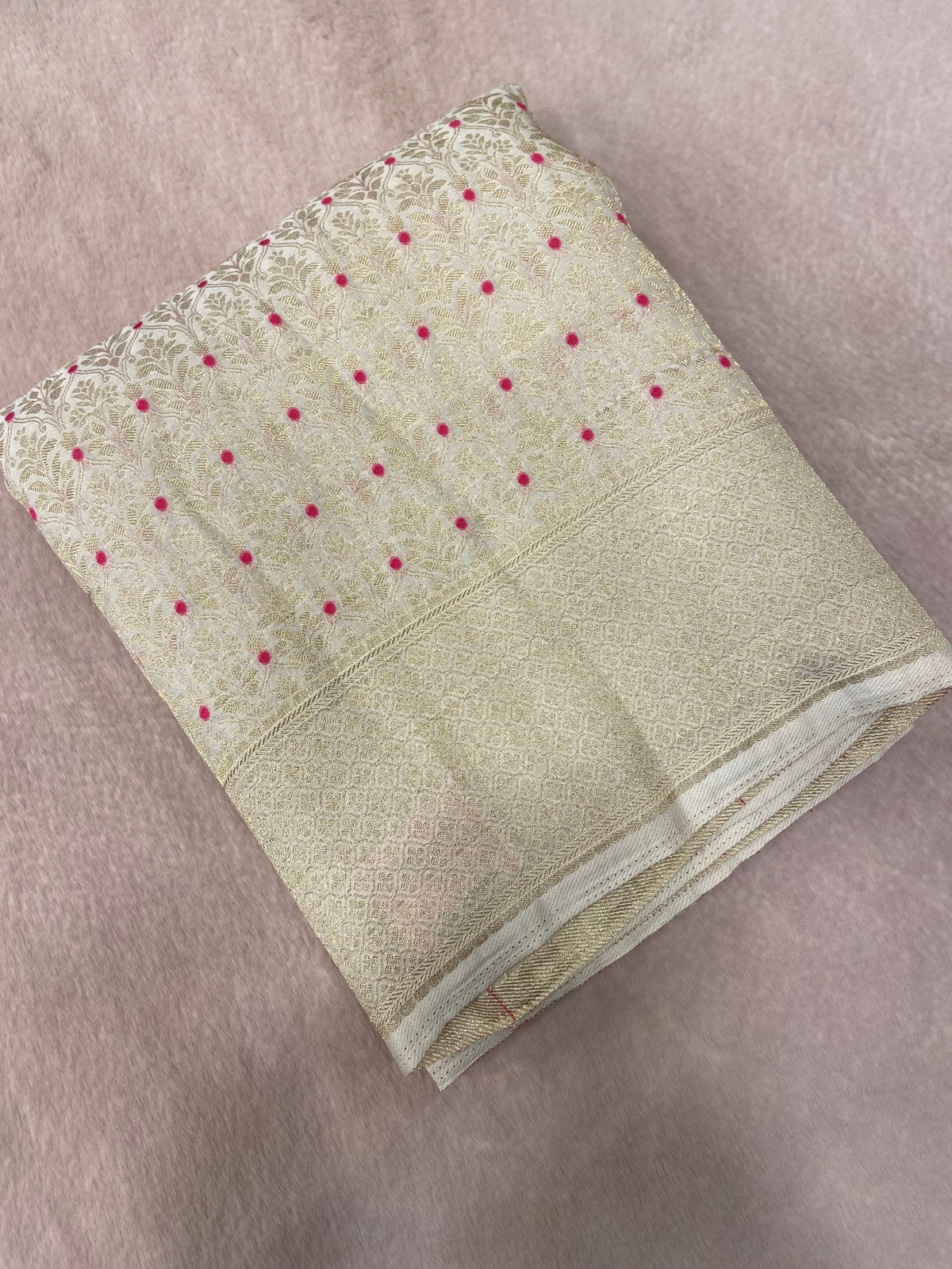 Premium Crush Georgette Saree