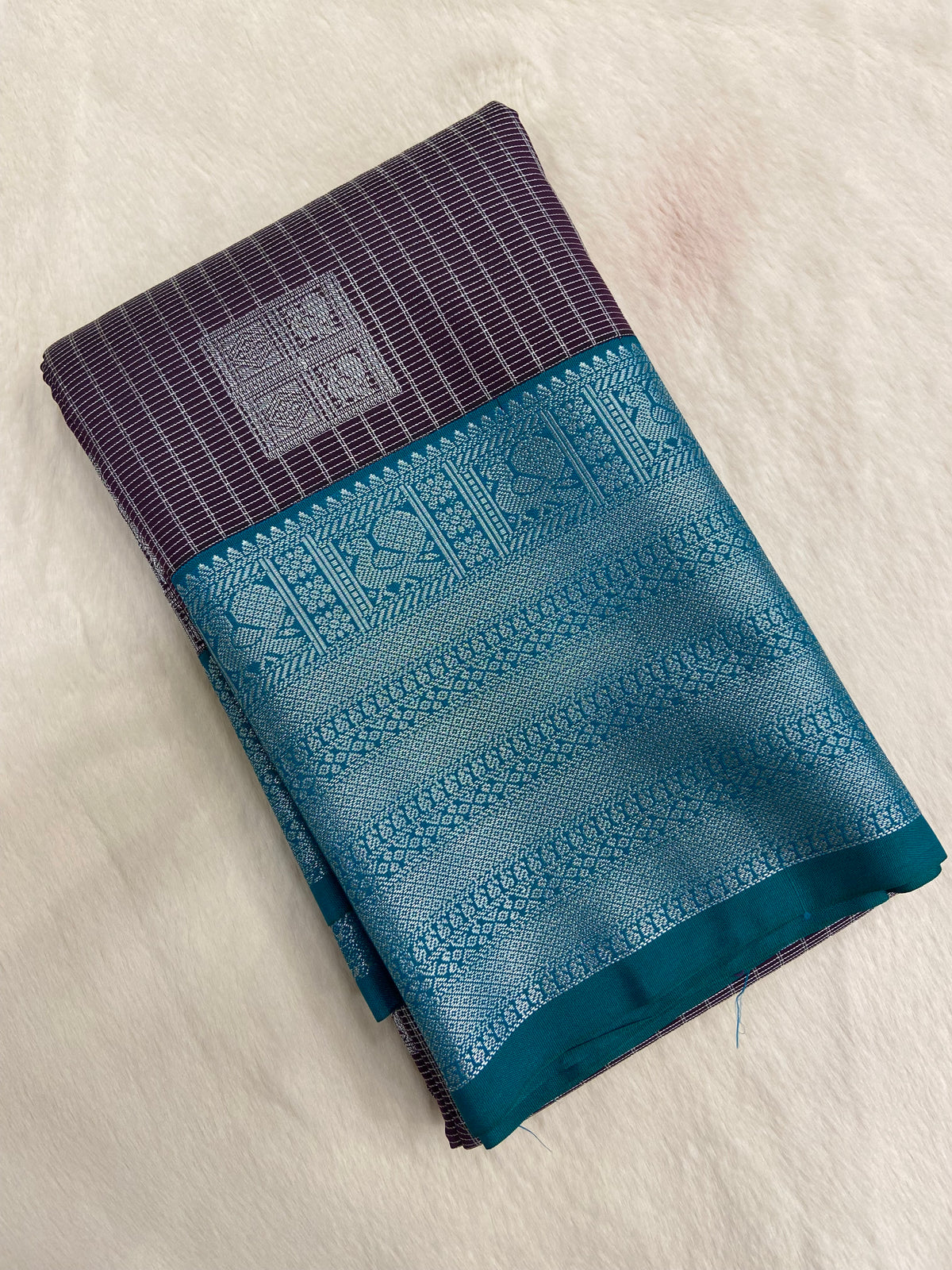 Mini kanchi Silk Saree