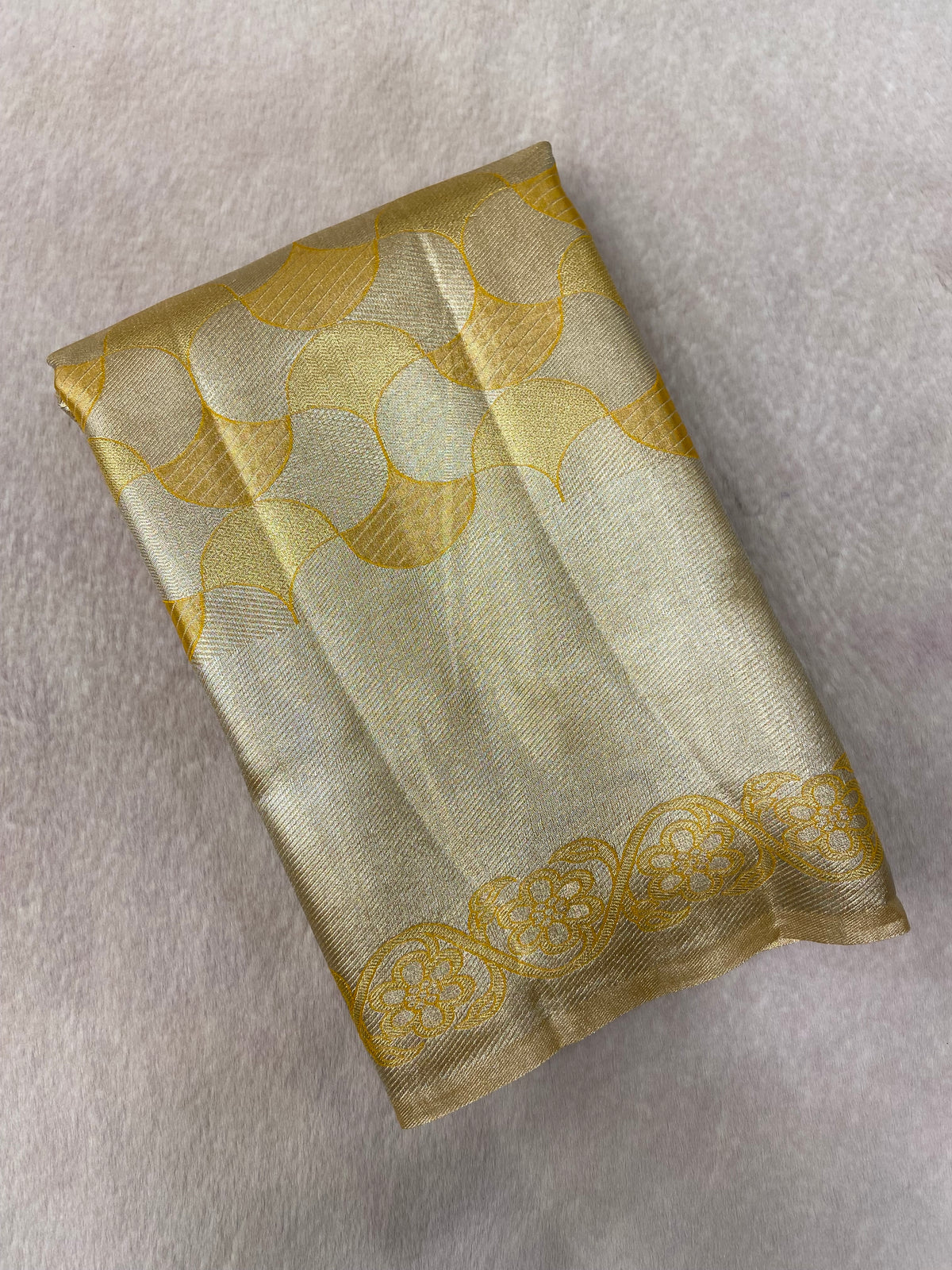 Bridal Semi Tissue Silk Saree
