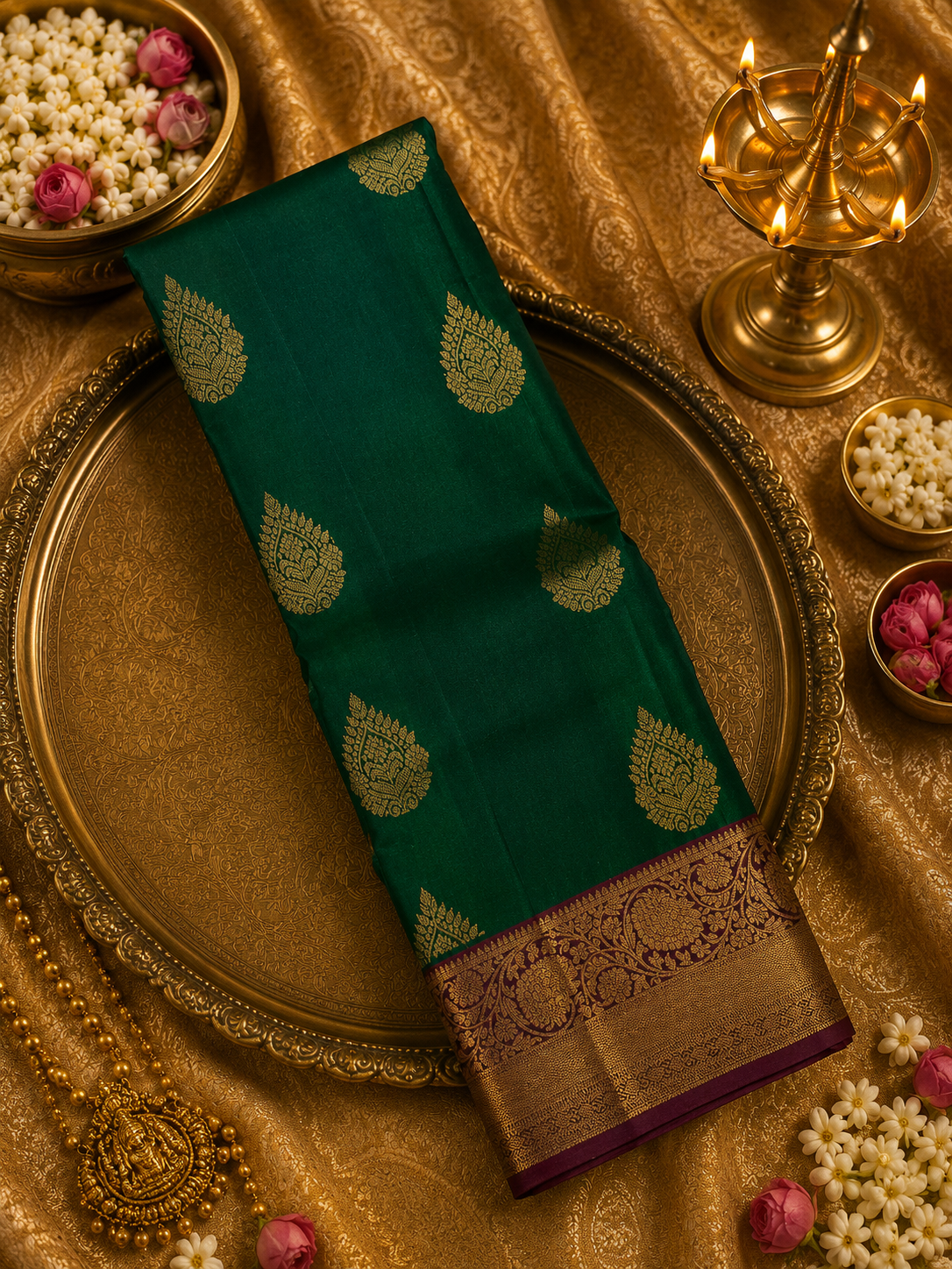 Pure Kanjeevaram Silk Saree